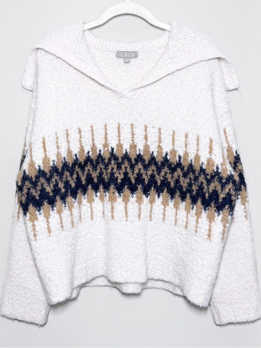 J. CREW Oversized Cozy Pullover Sweater Women’s Size Large